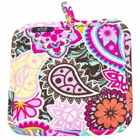 Two Lumps Of Sugar 845043430229 Paisley Medallion Silicone Hottie Potholder