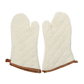 Unique Bargains 704478086985 Heat Resistant Microwave Oven Grilling Baking Gloves