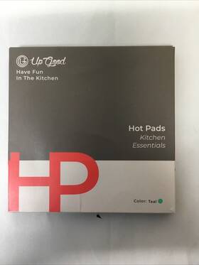 Up Good 722851191798 Bpa Free Heat Resistant Hot Pot Silcone Grips-teal New