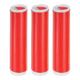 Uxcell 636939636241 3pcs Silicone Pan Handle Sleeve Heat Resistant Potholder Cover Red M