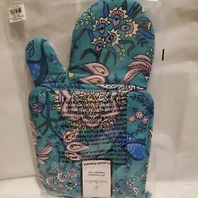 Vera Bradley Pot Holder And Oven Mitt Set Peacock Garden Kicthen Sealed Nwt