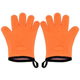 Vevor 197988393184 Silicone Smoker Oven Gloves Non-slip Heat Resident Bbq Grill With