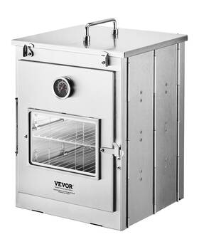 Vevor 197988678298 Foldable Camping Oven Stainless Steel Portable Stove Silver