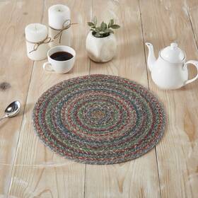 83526 Vhc Brands Multi Jute Trivet 15 Inch Diameter