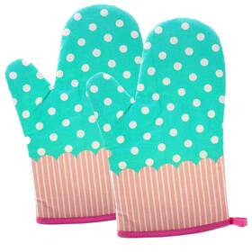Victory Furrier 880129304162 Oven Mitts - Heat-resistant Stylish And Durable Kitchen Accessories Protectio