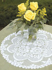 Vr-1900w Vr-1900e Victorian Rose Doily Heritage Lace 19 Round In White Or Ecru Vintage Romance