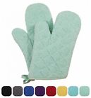 Vyst17001ct12cp154-fba Veeyoo Cotton Oven Mitts Terry Heat Resistant Gloves For Kitchen