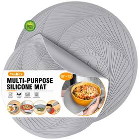 Pijian-032 Walfos Silicone Microwave Mats Heat Resistant Multi-purpose Trivet