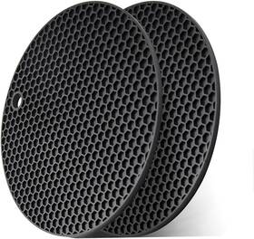 Wapodeai-081 Wapodeai 445045050093 2pcs Silicone Trivets Mat For Hot Pots And Pans Premium Multipurpose