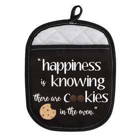 Wcgxko 735095478075 Cookie Lover Gift Happiness Is Knowing There Are Cookies In The Oven Pot Holder