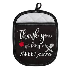 Wcgxko 792323679109 Paraprofessional Appreciation Gift Thank You Sweet Para Oven Pot Holder Pocket
