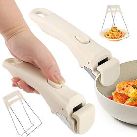 22428434 Weilingbo Removable Pot Handle White Detachable Pan Handles Universal Handl
