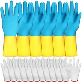 Ute-wesiti-0118 Wesiti 3 Pairs Meat Pulling Gloves Grilling With 6 Cotton Liner