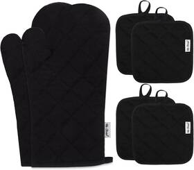 Win Change 744759923523 Oven Mitts And Pot Holders Sets 6 Pcs Potholders With Recycled Co
