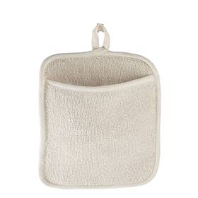 Winco 842169118888 Beige Terry Pot Holder With Pocket 12-piece Count 9.5-inch By 8.5-inch
