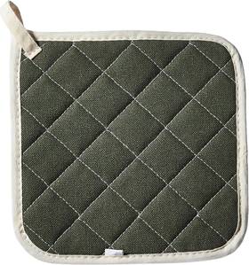 Ph-8b Winco Fire-retardant/terry Pot Holder 8 By 8-inch Ivory Gray