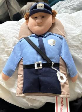 Winfield 768889014456 Vtg Trading Nypd Policeman Oven Mitt Pot Holder Hotmitt King Nwt