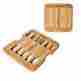 Wkd300-010 Welland Bamboo Trivets Heavy Duty Hot Pot Holder Pads Expandable