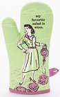 Ww106 Blue My Favorite Salad Oven Mitt Green Inch 092657028414