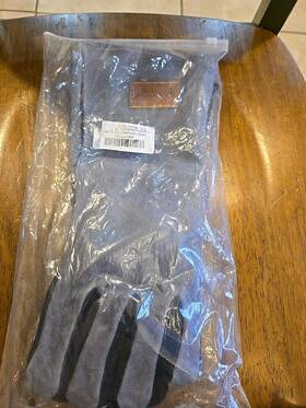 Wzqh 431239549916 14 Inches Small Leather Forge Welding Gloves Heat/fire Resistant Mitts