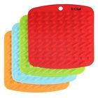 X-chef Silicone Heat Resistant Pot Holder Kitchen Mat Oven Cooking Baking Set Of 4 602310180900