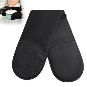 Xizao 635401989908 Double Oven Mitt Heat Resistant Glove Machine Washable Non Slip S