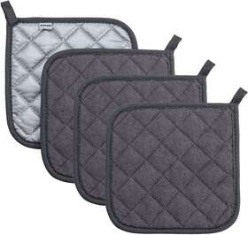 Xsad 445031361332 4 Pack Pot Holders For Kitchen Heat Resistant Clearance