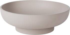 Ym-ty24312gr-cry Ymxyjm Large Decorative Concrete Bowl Modern Handicraft Bowls For Home Decor Gray