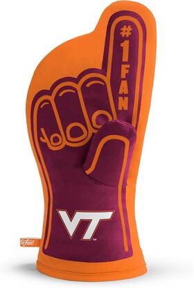 5025181 Youthefan Ncaa #1 Oven Mitt 13.25 Inch X 6.5 Team Color