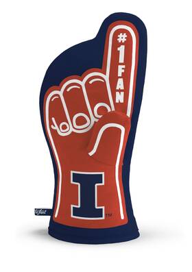 Youthefan 817285025129 Ncaa Illinois Fighting Illini #1 Oven Mitt