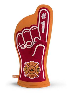 Youthefan 817285025860 Firefighter #1 Oven Mitt