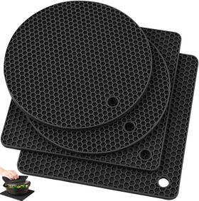 Yqmyxg 791590595457 Silicone Trivet Pot Mat Holders For Hot Pan And Pads. Heat R