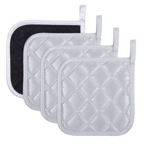 623713 Yuanchu 4pcs Pot Holders For Kitchenmultipurpose Cotton Heat Resistant P
