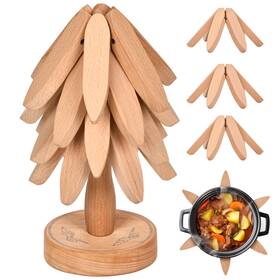 Digo001 Yuejihuisimple Wooden Trivets For Hot Dishes Pots And Pans Pads Tabl