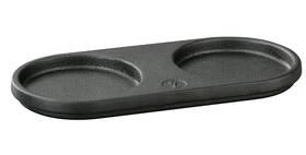 Zassenhaus 006528036077 Cast Iron Cruet For Storing Salt And Pepper Mill. 8.3 Inch X 4 Black-salt Pep