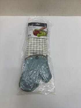 Zeal 881758003426 Steam Stop Waterproof Oven Gloves Blue