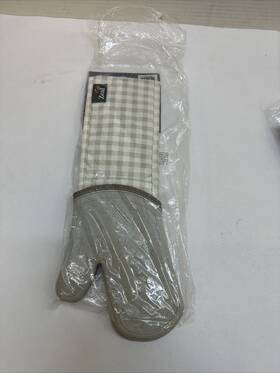 Zeal 881758003440 Steam Stop Waterproof Oven Gloves Grey