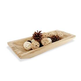 Wdb-1 Zjsytqs Wooden Decorative 6.29 Inches Width X 2 Height White