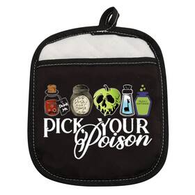 Zjxhpo 785711717019 Halloween Evil Queen Pot Holder Gift Villain Lover Baking Pick Your Poison