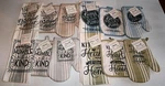 Towel,oven Mitt And Potholder Sets Grainhouse Collection Your Choice. Fixed Price $11.69.