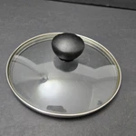 T-fal Glass Stainless Steel Replacement Lid 6 3/4" Pot Pan Tfal Black. Fixed Price $7.95.
