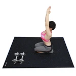 Revtime Large Rubber Equipment Mat For Gym 6'X4', 1/4" Thick, Black. Fixed Price $79.99.