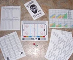 Nutz Pro Hockey Tabletop Dice Board Game W/ 2024-25 Nhl Season Team Cards. Fixed Price $23.00.