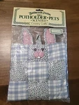 Buttermilk Farms Potholder Pets Scented Country Easter Bunny Rabbit Brand New. Fixed Price $10.00.