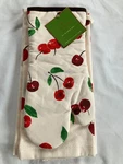 Kate Spade New York All In Good Taste Kitchen Towel Oven Mitt Cherry On Top Nwt. Fixed Price $24.99.