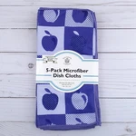 Sultans Linens Microfiber Dish Cloths 5 Pack Apples Purple. Fixed Price $13.43.