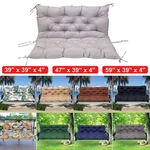 Outdoor Bench Cushion With Backrest & Ties Waterproof Swing Seat Pad Replacement. Fixed Price $55.99.