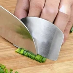 1PC Stainless Steel Finger Guard - Safe & Reusable Kitchen Cutting Tool New. Fixed Price $9.99.