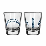 Los Angeles Chargers Boelter Nfl Gameday 2OZ Shot GLASS(1) Free Ship!!. Fixed Price $13.99.