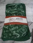 Sultan's Linens 6 Green Microfiber Dish CLOTHS/CHRISTMAS/12 X. Fixed Price $6.00.